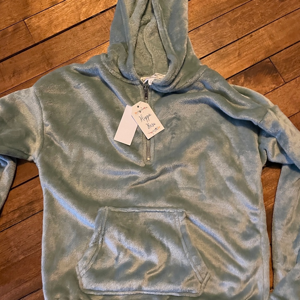 Hippie Rose Light Blue Sweater